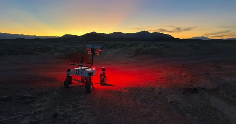 NASA nın yeni kosmik robotu ERNEST çətin relyefi təkbaşına qət etdi
