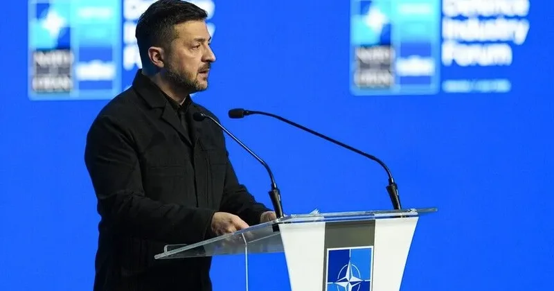 Зеленский: НАТО может совместно с Украиной противостоять вызовам современной войны Minval Politika