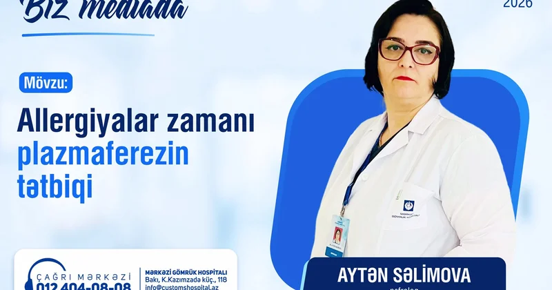 Allergiyalar zamanı plazmaferezin tətbiqi