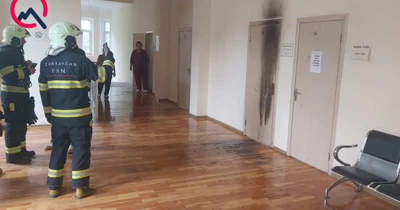 Həkimlə narkotik tərkibli dərmana görə dava etdi Yanğın törətdi+Foto