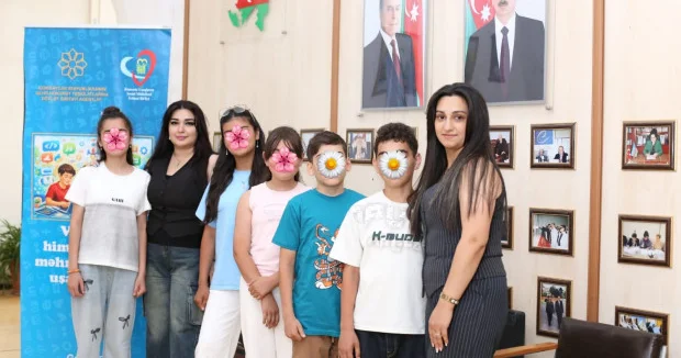 “Valideyn himayəsindən məhrum qalmış uşaqlarla iş” layihəsinin altıncı təlimi FOTO
