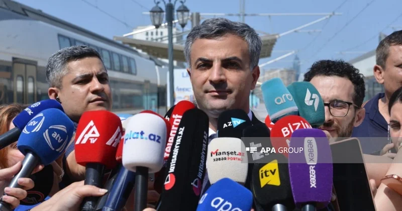 ADY: Tbilisidən Bakıya hərəkət edən qatara tələbat daha yüksəkdir