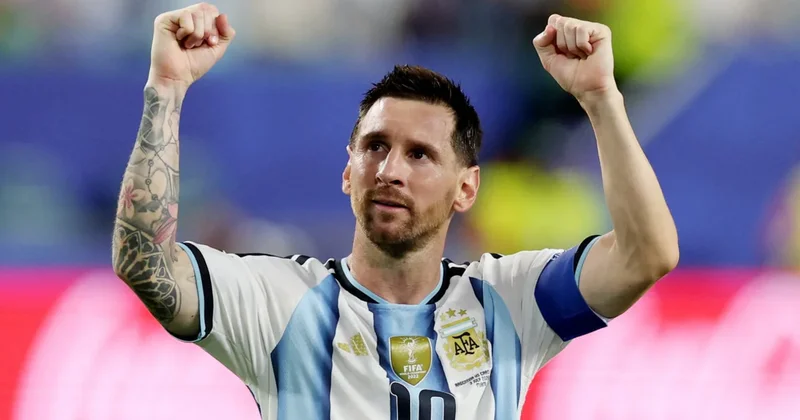 Messi Misirlə oyunda bir neçə rekord müəyyənləşdirdi