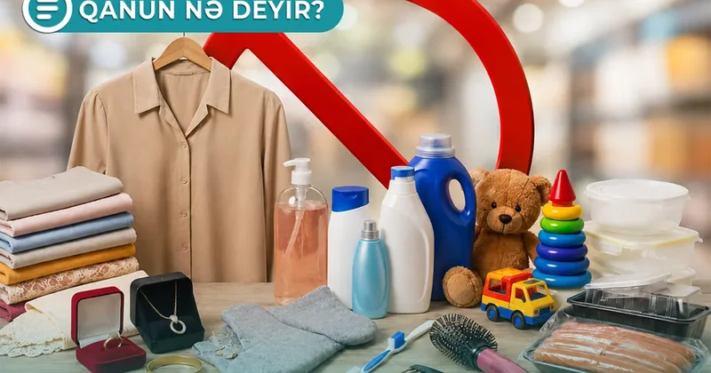 Azərbaycanda bəzi məhsulların geri qaytarılması qadağandır Qanun nə deyir? VİDEO