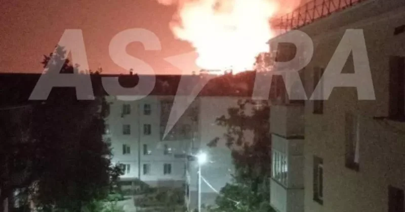 ASTRA: В Белгороде горит объект Газпрома ВИДЕО/ФОТО