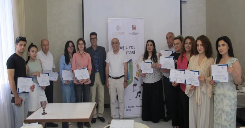 Ekoloji izi azaldan təlim: “Yaşıl Yol Xəritəsi” Gəncədə