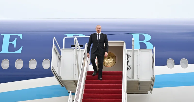 İlham Əliyev ABŞ a işgüzar səfərə yollandı (FOTO)