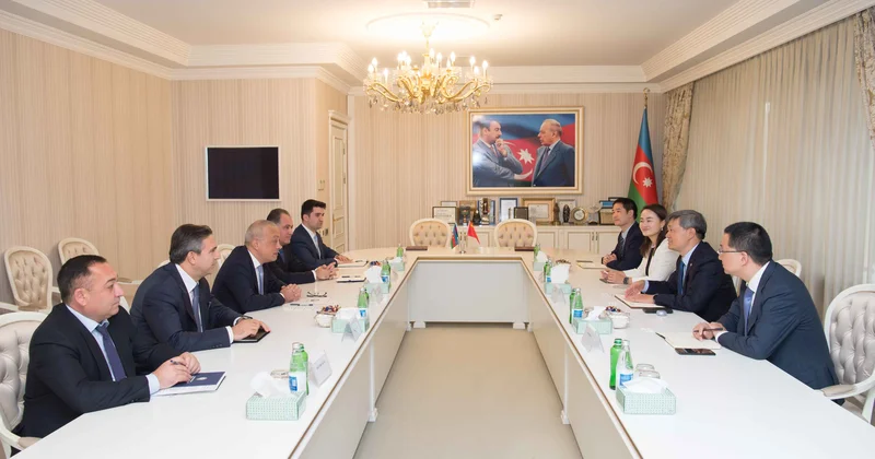ADSEA nın sədri “Energy China International” şirkətinin nümayəndə heyəti ilə görüş keçirib