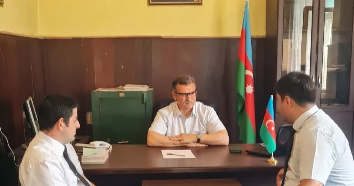 Novruzəli Aslanov İsmayıllıda yerli sakinləri qəbul etdi FOTOLAR