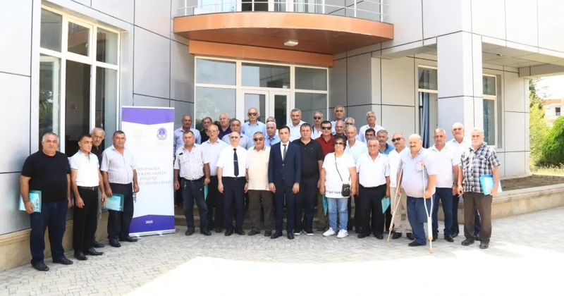 Müharibə veteranlarının hüquqi maarifləndirilməsi ilə bağlı tədbir keçirilib