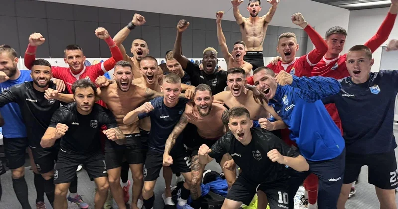 Azərbaycanlı futbolçu Konfrans Liqasında qələbəyə sevinib