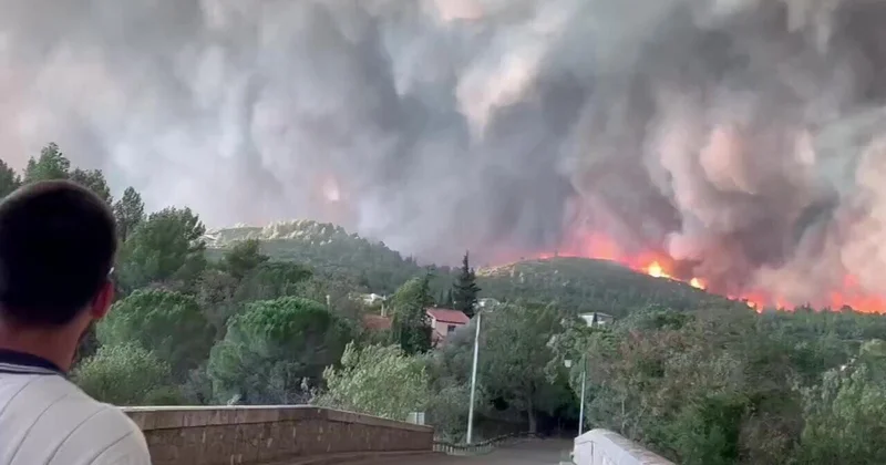 Массовая эвакуация во Франции ВИДЕО