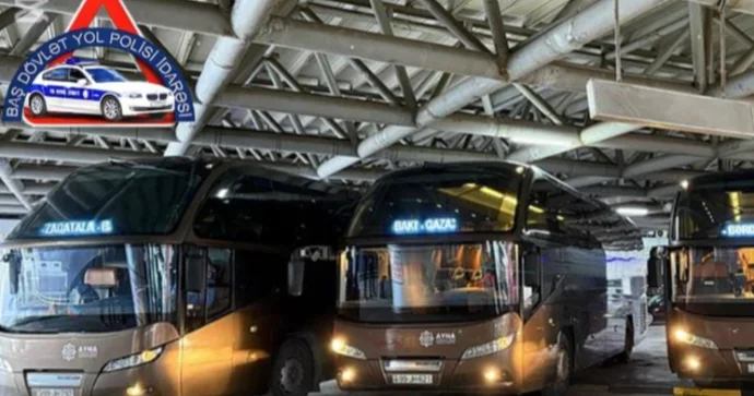 Yol polisi avtobus tutub rayona gedənlərə XƏBƏRDARLIQ ETDİ Bunları mütləq bilməlisiniz!