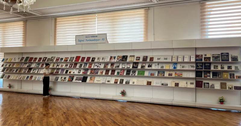 Milli Kitabxanada “Xalq rəssamı Toğrul Nərimanbəyov 95” adlı kitab sərgisi açılıb