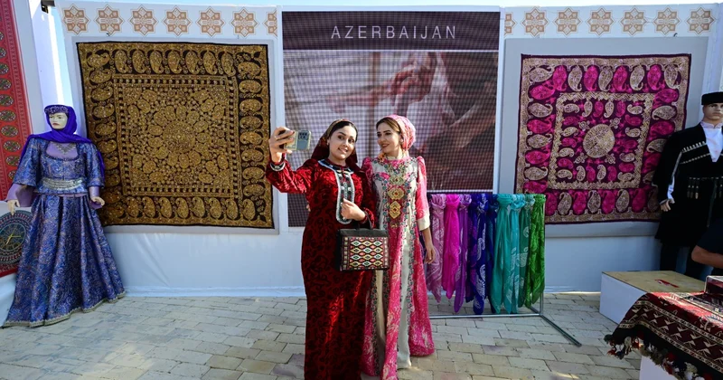 Azərbaycanın milli irsi Türkmənistanda böyük maraqla qarşılandı FOTOLAR