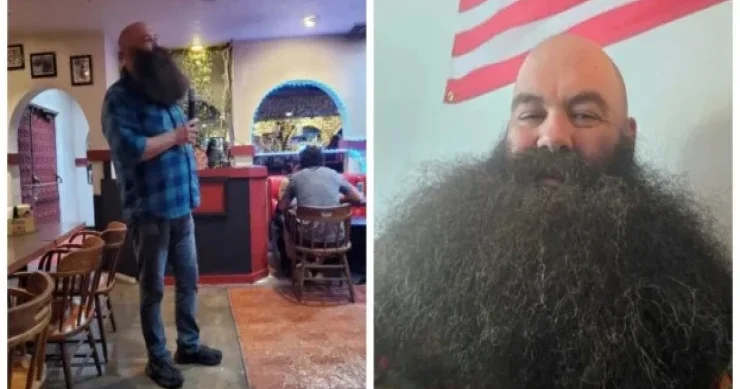 Dünyanın ən uzun saqqal sahibi dondurma və şorba yeyə bilmir