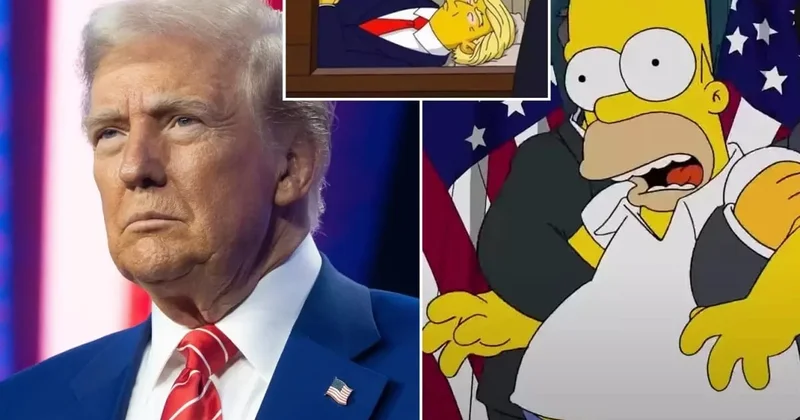 “Simpsonlar”ın Trampla bağlı iddia sı səs küy yaratdı FOTO
