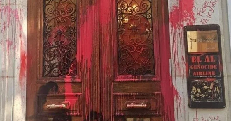 İsrail aviaşirkəti etirazlardan sonra Parisdəki ofisini boşaltdı