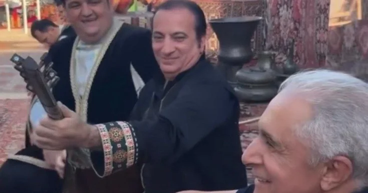 Natiq Şirinov sazda çaldı, Alim Qasımovla Aşıq Əli oxudu Video