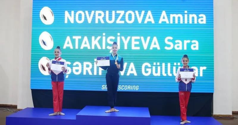 Bədii gimnastika üzrə 31 ci Azərbaycan çempionatı başa çatıb
