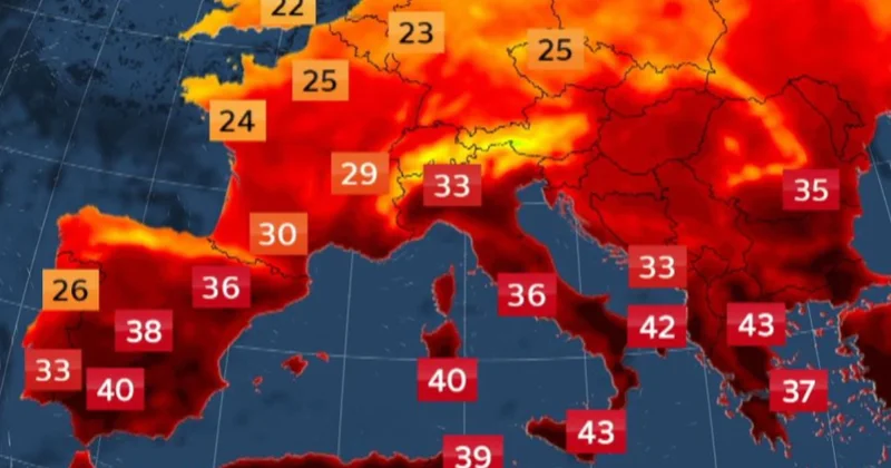 Avropada istidən 25 mindən çox insan ölüb