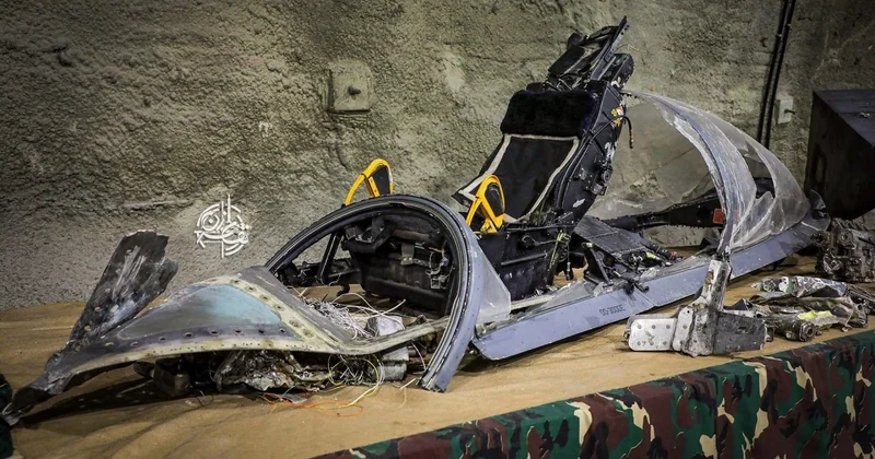 İran ABŞ nin F 15E qırıcısının qalıqlarını yayıb
