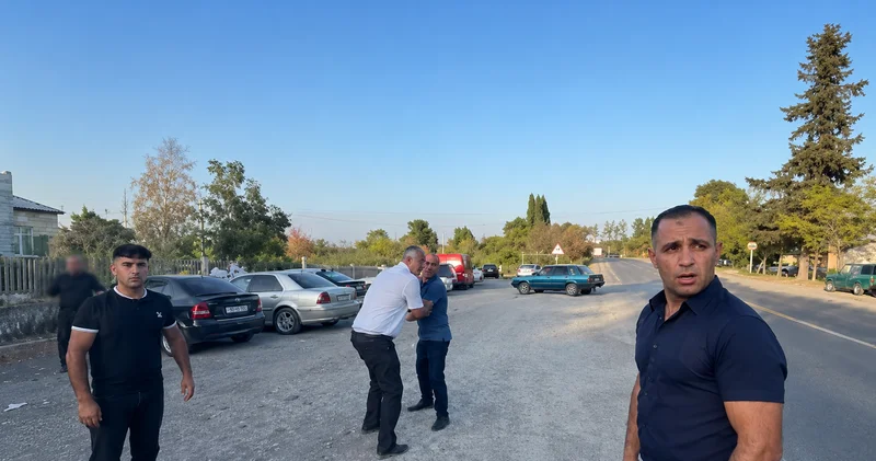 Toyu çəkən İTV əməkdaşlarına hücum edildi VİDEO