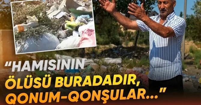 Biləsuvarda dəhşətə gətirən mənzərə: Xəstəlikdir, belə yaşayış olar?!