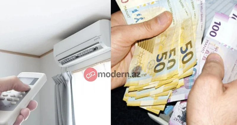 Kondisonerdən istifadə büdcənizə bu qədər təsir edir MƏBLƏĞ