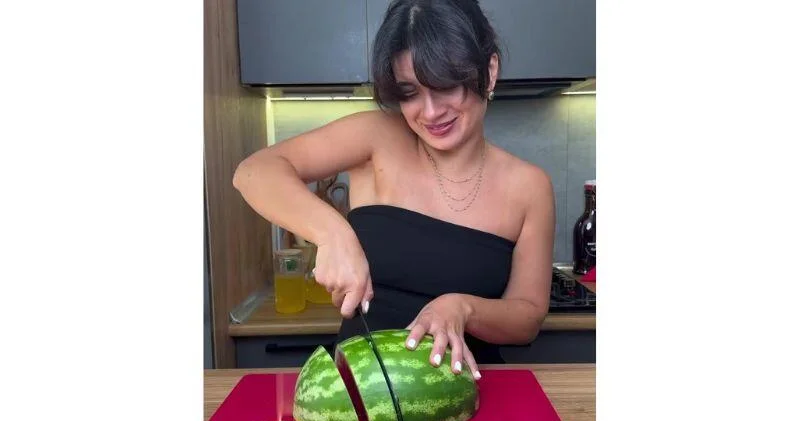 Арбузный салат от coookholic ВИДЕО
