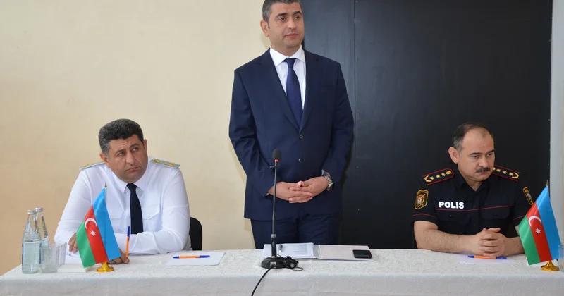 İcra başçısı Qaramahmudlu sakinləri ilə görüşdü Fotolar