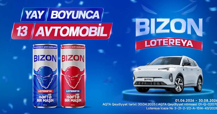 “Bizon” lotereyasında daha 4 avtomobil sahibini tapıb
