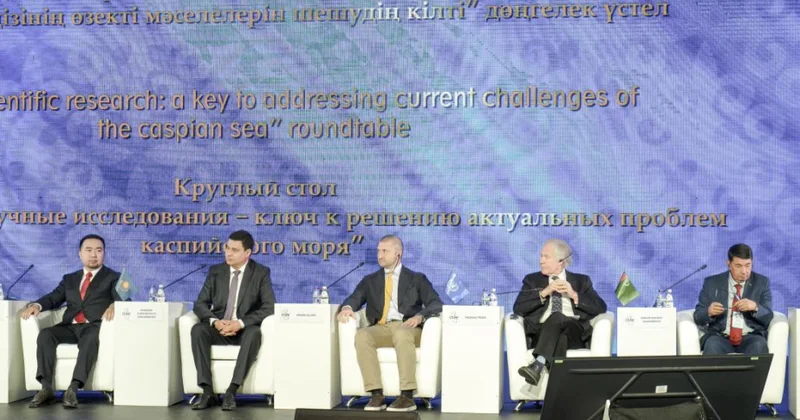 Qazaxıstanda Xəzəryanı ölkələrin elmi potensialının birləşdirilməsi müzakirə olunub