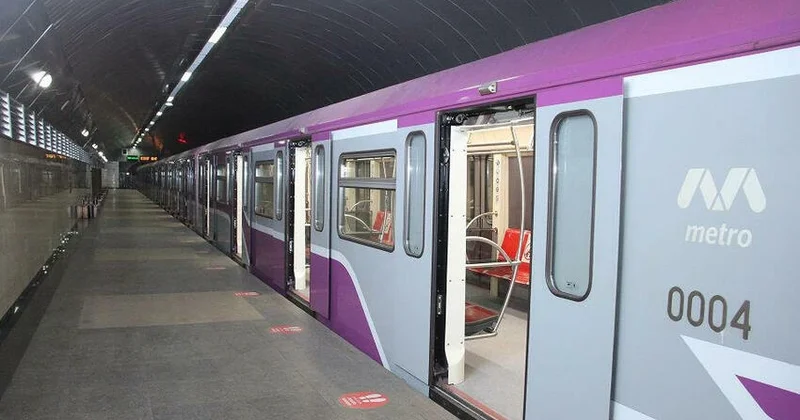 Ötən ay Bakı metrosunda sərnişin daşınması 10% dən çox artıb