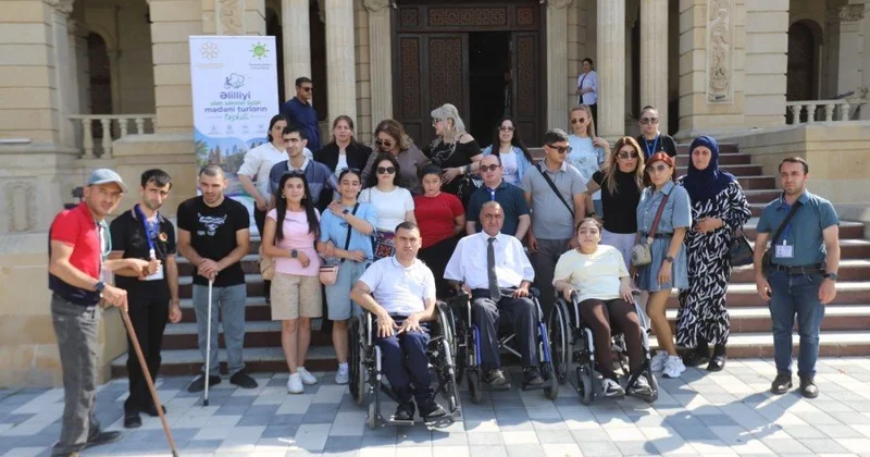 “Əlilliyi olan şəxslər üçün mədəni turların təşkili” layihəsi davam edir