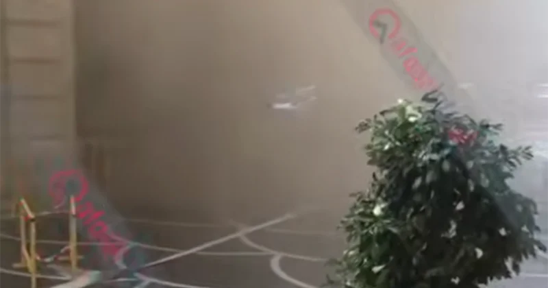 “Tarqovı”da yanğın Video Yenilənib