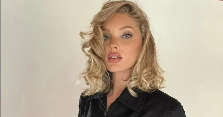 Elza Hosk alt paltarı olmayan hırkada fotosessiyaya çəkilib