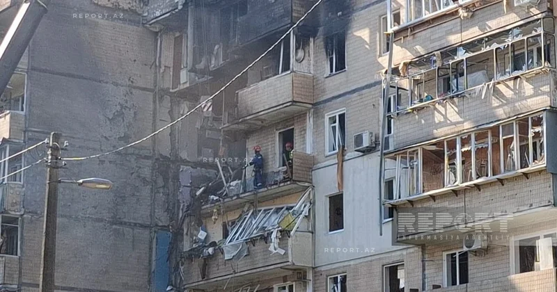 Rusiyanın PUA hücumundan sonra Kiyev