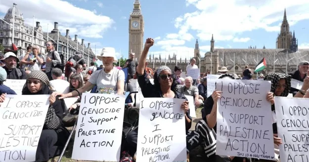 В Лондоне на акции в поддержку организации Palestine Action задержано почти 900 человек