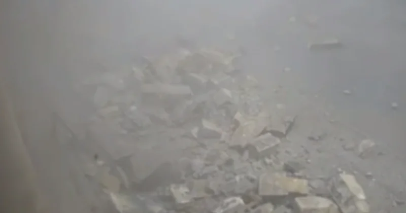 В Великобритании рухнула церковь ВИДЕО