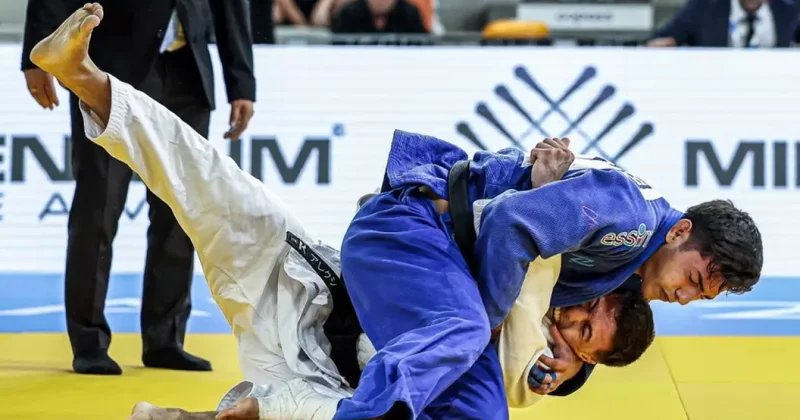 Сборная Азербайджана по дзюдо завершила чемпионат Европы с тремя медалями ФОТО