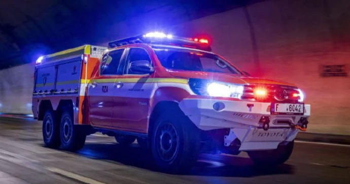 Elektromobillər üçün yeni yanğınsöndürən avtomobil