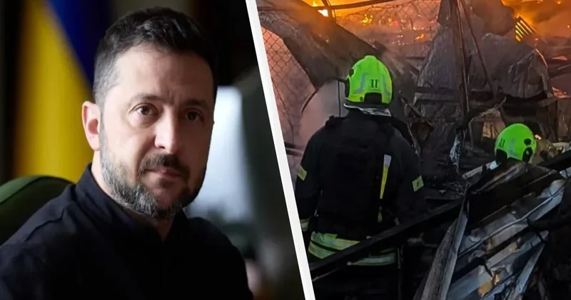 Zelenski Rusiyanın gecə hücumu barədə: Bu cür qətllər şüurlu cinayət və müharibənin uzadılmasıdır