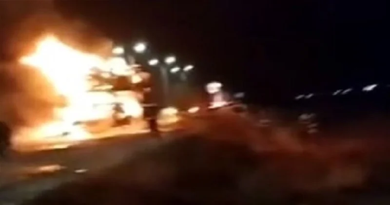 Бывший муж сжёг машину женщины после отказа дать ему деньги