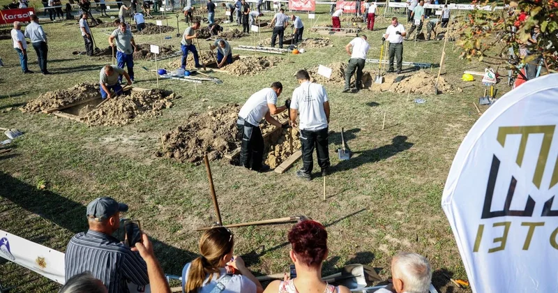Чемпионат могильщиков ФОТО