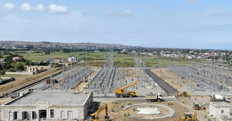 Bakının artan enerji tələbatı üçün yeni güc mərkəzi inşa edilir