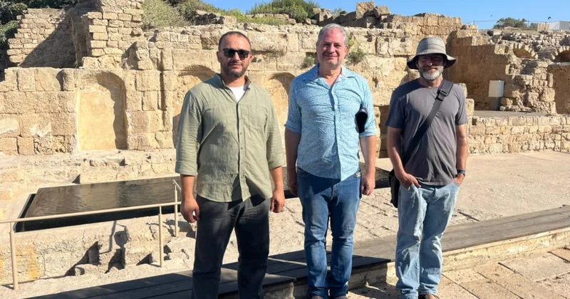 BDU nun Arxeologiya Tədris Tədqiqat Mərkəzinin direktoru İsraildə elmi ezamiyyətdə olub