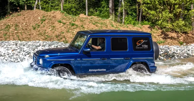 Mercedes Benz запатентовал технологию для плавающих внедорожников