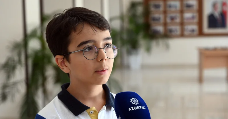 İkiqat bürünc medal qazanan məktəbli: Özümə deyirəm ki, sən bunu bacararsan