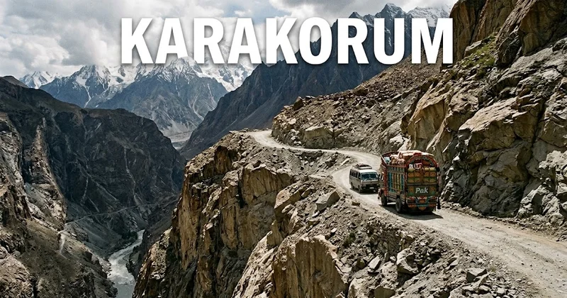 Minlərlə insanın həyatına son qoyan yol Karakorum VİDEO